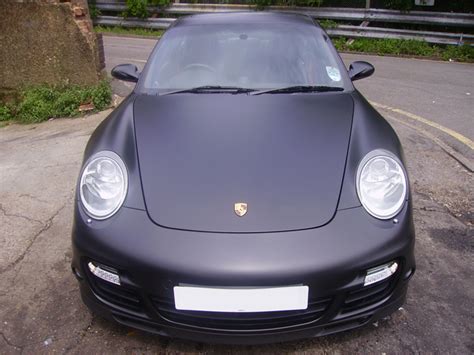 Porsche 911 Matte Black - Porsche 911 is matte black in China - CarNewsChina.com - Porsche 911 ...