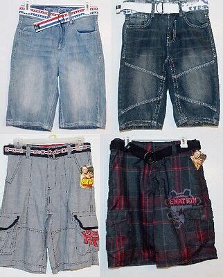 John Cena Boys Shorts with Belts 4 Choices Never Give Up Sizes 12 or 14 ...