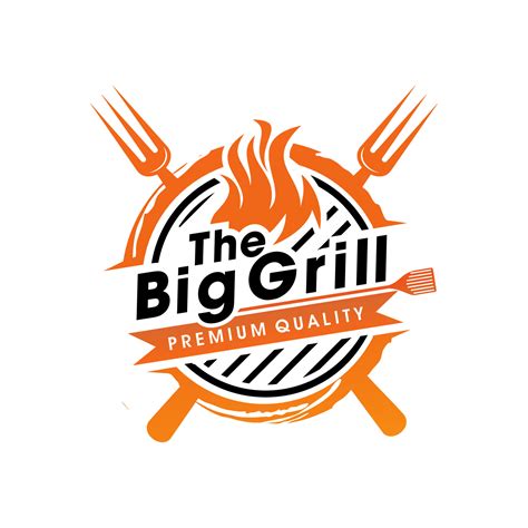 Grill logo vector template 10934917 Vector Art at Vecteezy