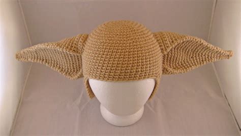 PATTERN: Elf Ears Crochet Hat Adult