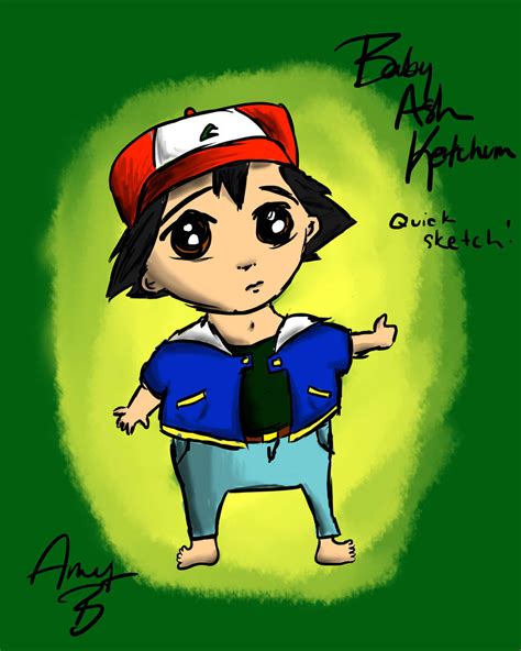 Baby Ash Ketchum by Kumadawg on DeviantArt