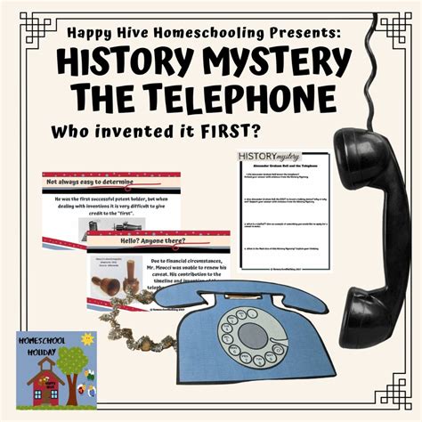 Alexander Graham Bell & the Invention of the Telephone Writing activity & Craft in 2021 ...