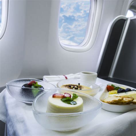 Business Class Food - Travel Off Path