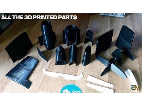 Thing files for Free Spitfire 3D printed RC plane by ELECTRONOOBS - Thingiverse Supermarine ...