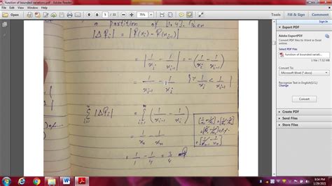 Real Analysis 2| Function of bounded variation. - YouTube