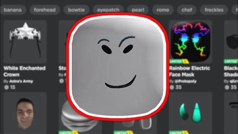 How to get the new Check It face in Roblox - YouTube