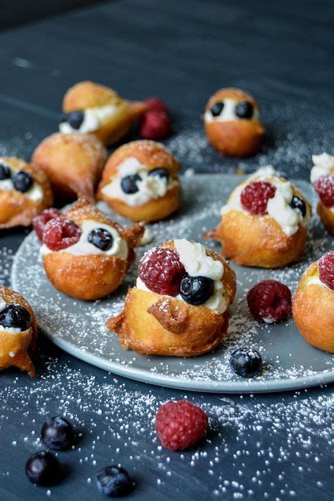 Maltese Zeppoli - Fried Cream Puffs with Vanilla Ricotta and Fresh Berries — Meike Peters | eat ...