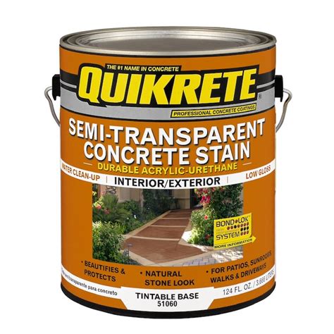 QUIKRETE GL QUIKRETE S/T CONCRETE ST BA in the Concrete Stains ...