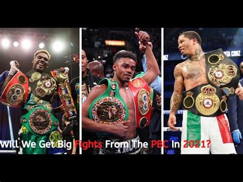 Premier Boxing Champions Schedule - PBC 2021 Fight Schedule #PBC # ...