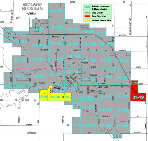 Master Assessing Map | Midland, MI - Official Website