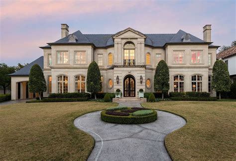 9,000 Square Foot French-Style Stone Mansion In Dallas, TX | THE ...