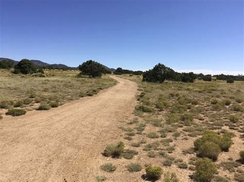 Santa Fe Rail Trail Mountain Bike Trail, Agua Fria, New Mexico