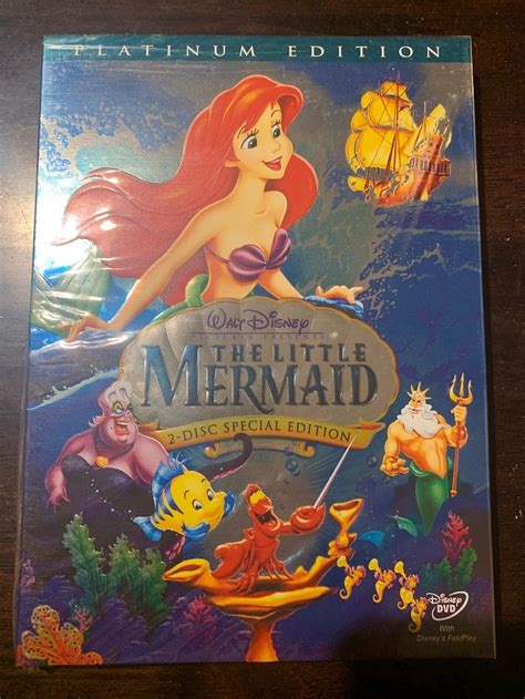 The little mermaid 2 disc DVD LIKE NEW | Etsy