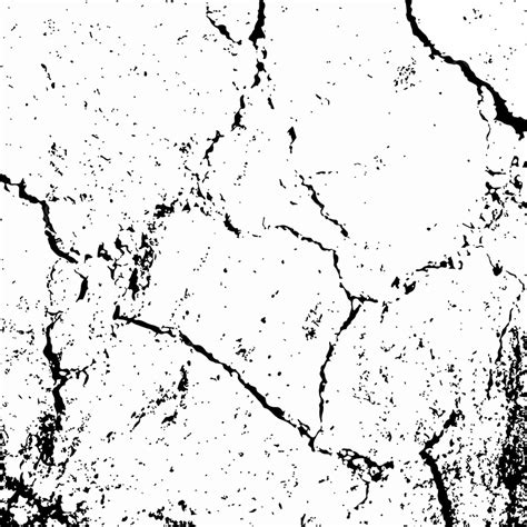 Grunge Cracks Vector Art PNG, Grunge Cracks Overlay 0806, Vintage, Background, Vintage ...