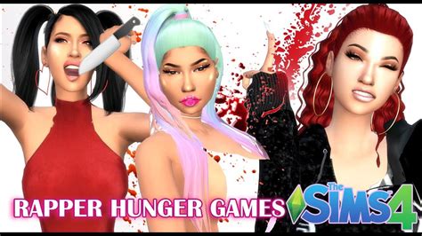 FEMALE RAPPER HUNGER GAMES | The Sims 4 - YouTube