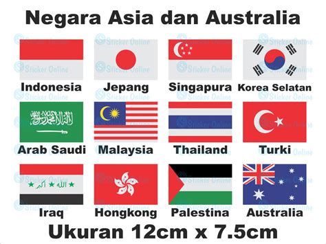 Bendera Negara Asia Peluang Bisnis - Riset