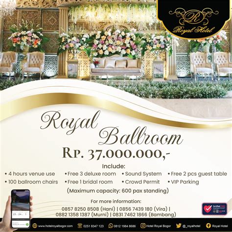 What’s On – Hotel Royal Bogor