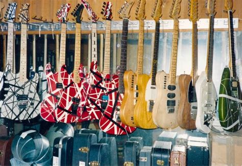 Never Seen Photos of Eddie Van Halen’s Guitar Collection at 5150! | Van Halen News Desk