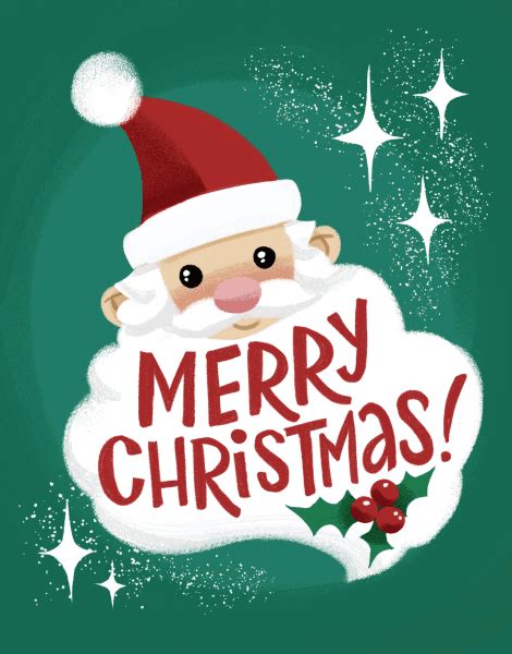 Santa and Rudolph Toy Christmas Card | Postable | Postable