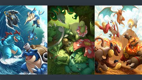 Pokemon Starters Wallpaper (74+ images)