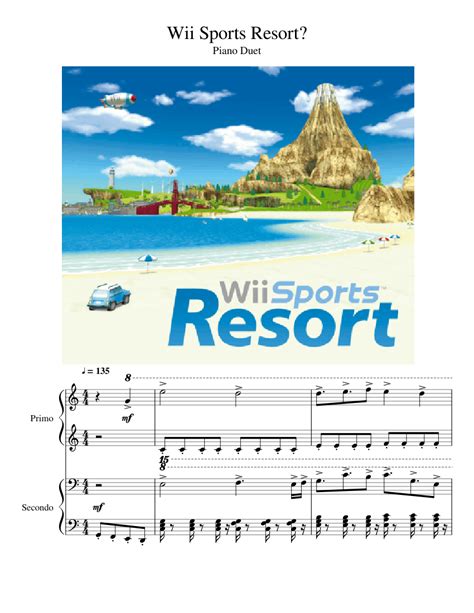 Wii Sports Resort Sheet music for Piano | Download free in PDF or MIDI ...