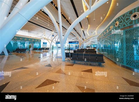 Interior view of the brand new Terminal 1 at the King Abdulaziz ...