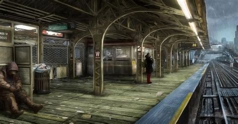 Train Station - Characters & Art - Watch Dogs | Watch dogs art, Concept ...