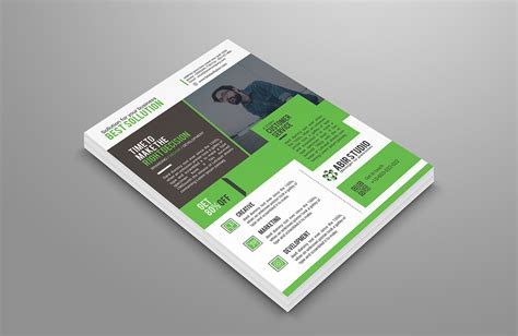 4 Flyer Template on Behance