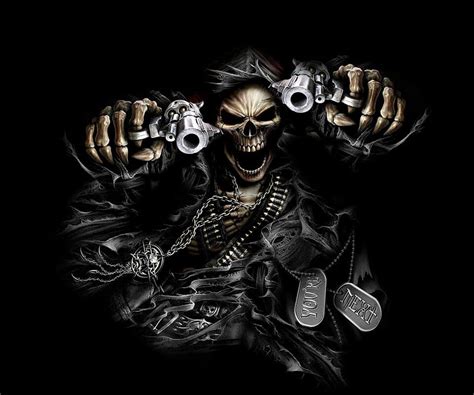 Badass grim reaper | Grim reaper art, Skull art, Skull pictures