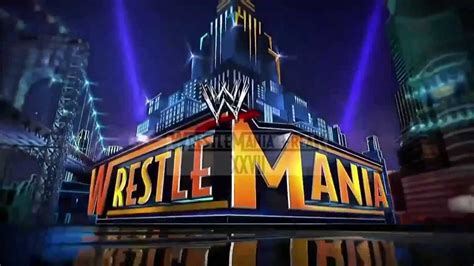 Wrestlemania 29 Intro Graphics with Music Instrumental - YouTube