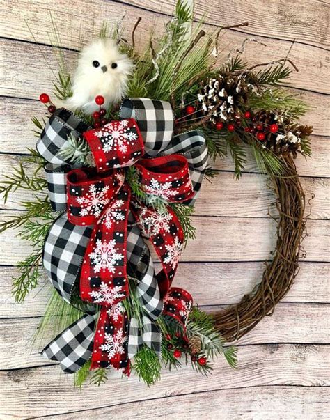 20+30+ Rustic Christmas Wreath Ideas