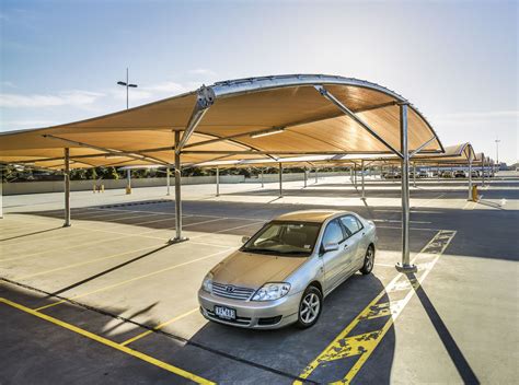 Custom Car Park Shade Structures & Canopies - Fabritecture