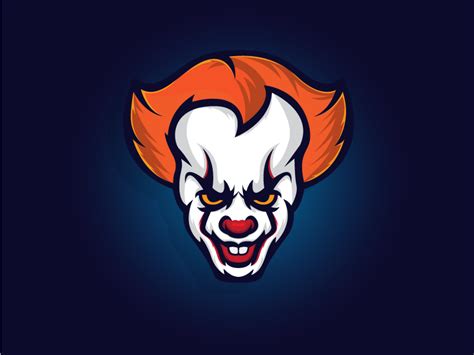 It - Pennywise 2017 Mascot Illustration | Photo logo design, Mascot ...