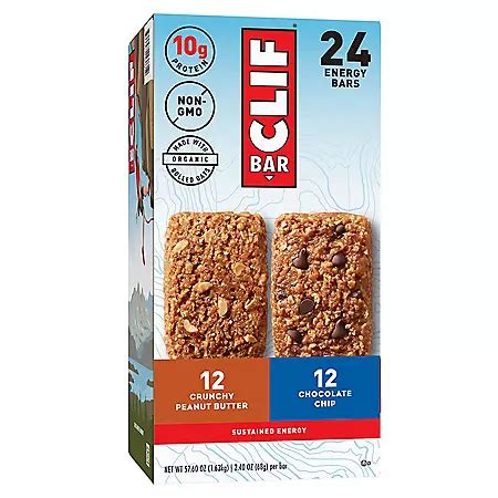 Clif Bar Variety Pack (2.4 oz, 24 ct.) - Sam's Club