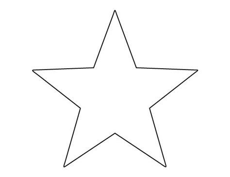 star template for american flag