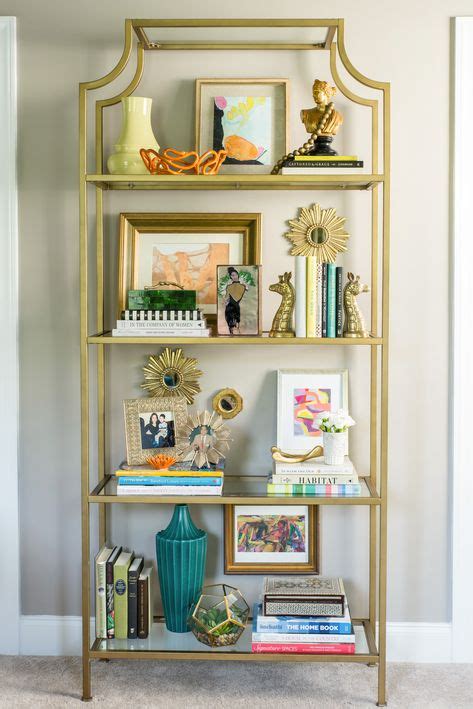 Top 10 gold bookshelf ideas and inspiration