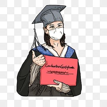 Graduation Cartoon PNG Transparent Images Free Download | Vector Files ...