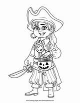 Boy Pirate Coloring Pages sketch template