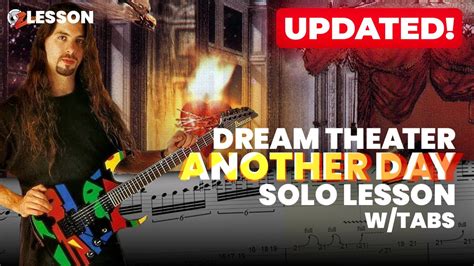 Dream Theater - Another Day Solo Lesson with Tabs (UPDATED) - YouTube