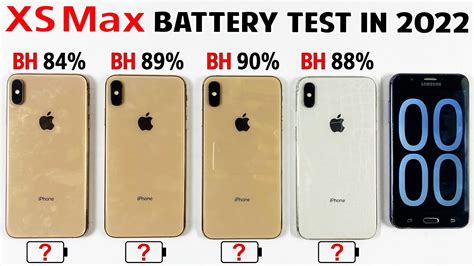 iPhone XS Max Battery Life DRAIN Test in 2022 After iOS 15.5 | XS Max ...