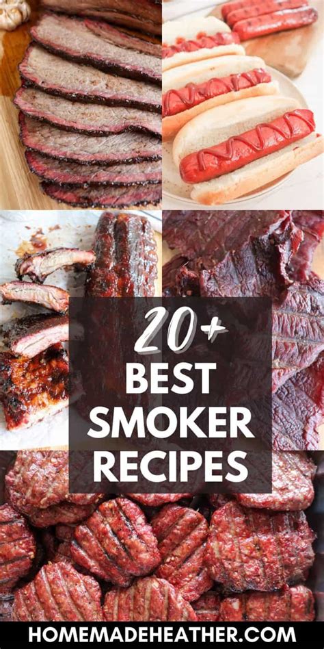 20+ Best Smoker Recipes on a Pellet Grill » Homemade Heather