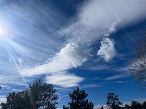 Strange Sky Over Aspen Elementary School Thursday Morning – Los Alamos Reporter