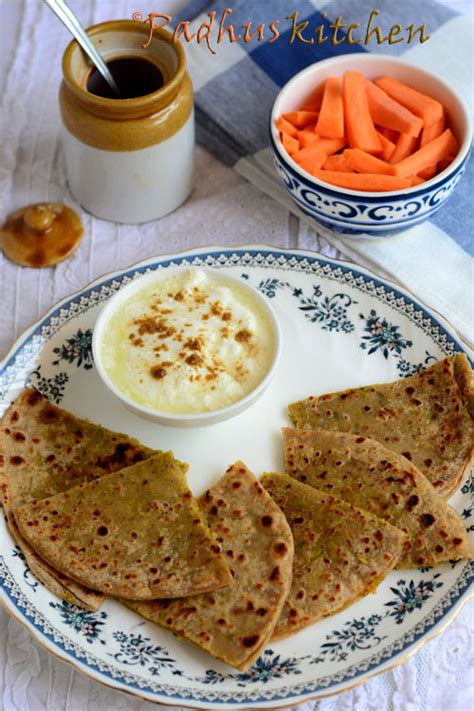 Broccoli Paratha Recipe-Stuffed Broccoli Paratha-Easy Indian Broccoli Recipes | Padhuskitchen