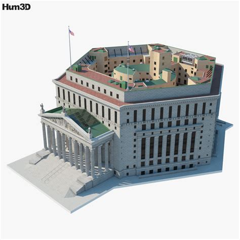 3D model of New York County Courthouse in 2021 | New york county, 3d ...