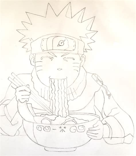 Naruto Eating Ramen « Naruto Fanart