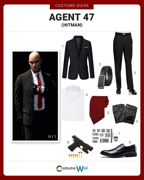 Dress Like Agent 47 (Hitman) Costume | Halloween and Cosplay Guides