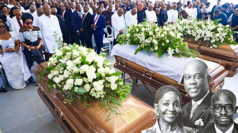 Herbert Wigwe, wife, son, laid to rest in Isiokpo - Businessday NG