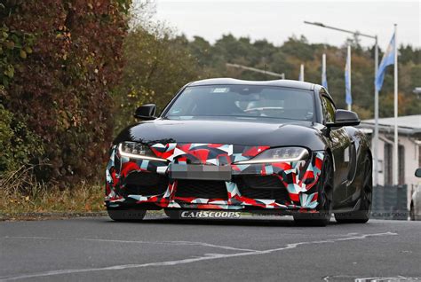 2025 Toyota Supra GRMN Spied With Canards And Rear Wing, Could Pack BMW M4 Power | Carscoops