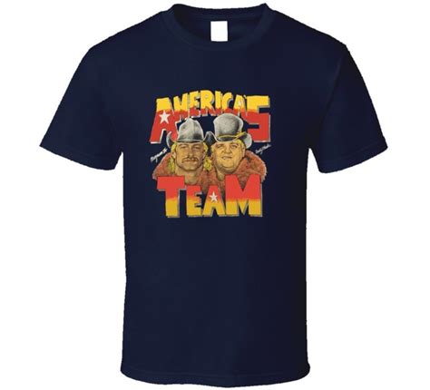 Dusty Rhodes Magnum TA America's Team Wrestling T Shirt | eBay