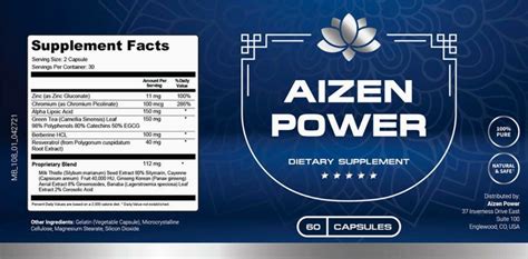 Aizen Power Reviews - Ingredients That Work or Scam? | Sequim Gazette